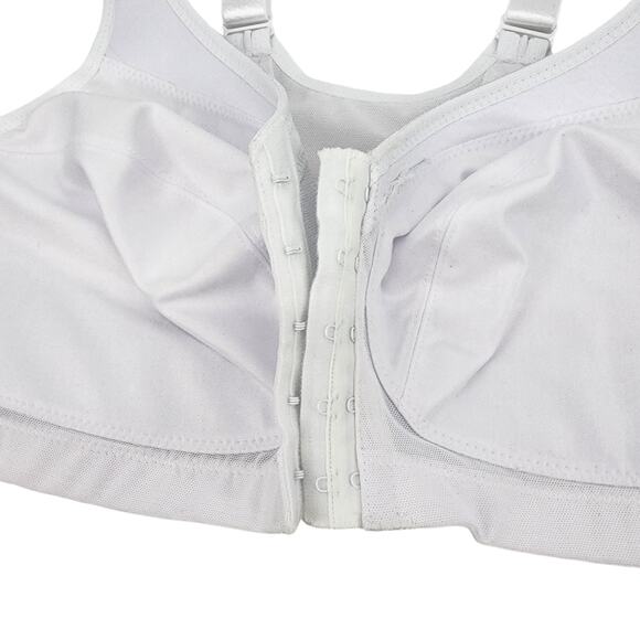 Glamorise Magic Lift Posture Back Support Unlined Wireless Bra Size 40D - Picture 3 of 7